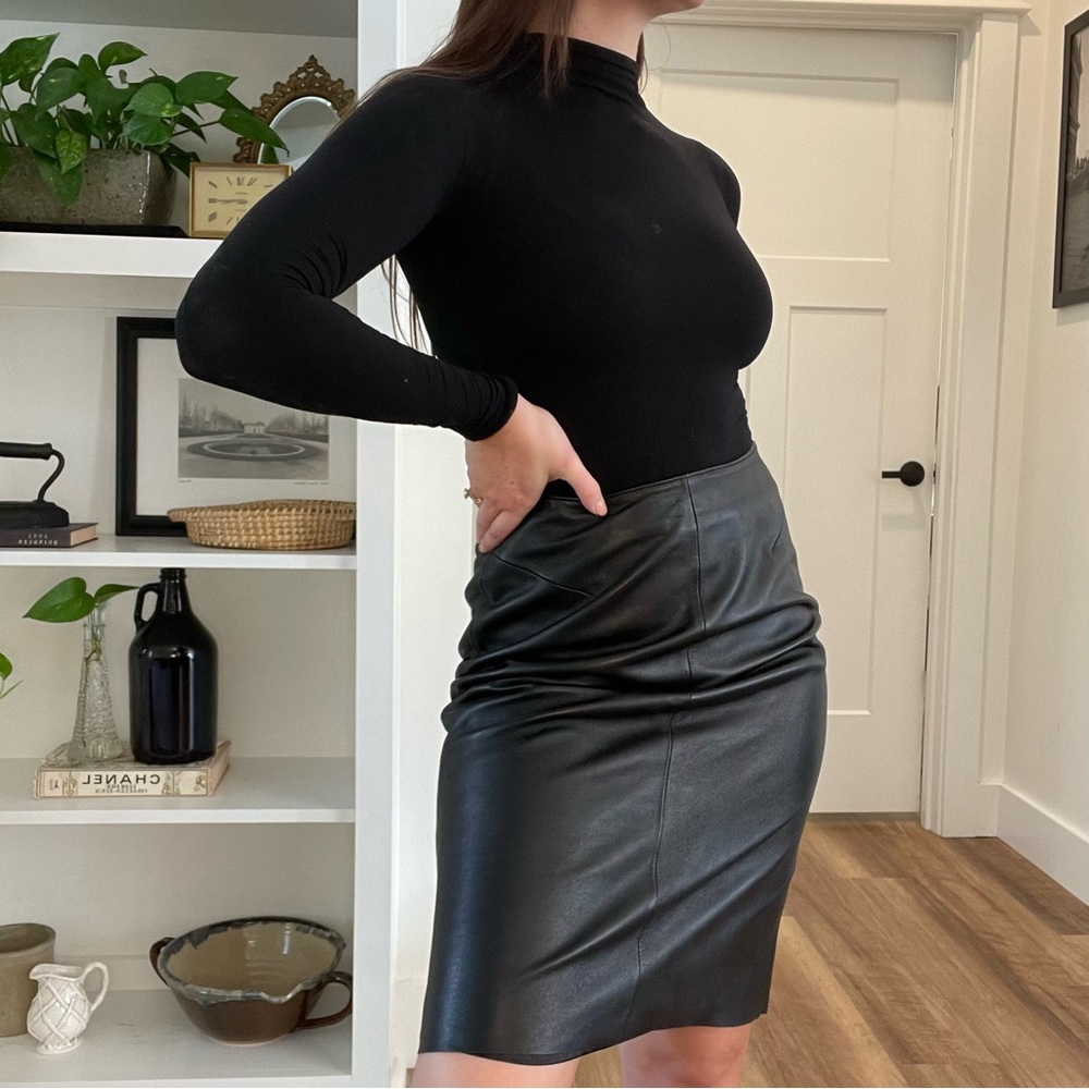 Wilson’s leather skirt